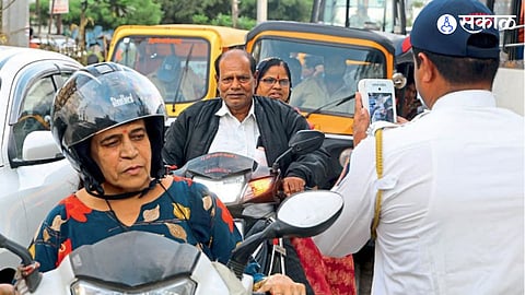Chhatrapati Sambhajinagar Helmet Rule