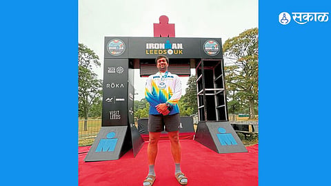 Kislay Rai From Nagpur Completes Ironman Leeds In 14 Hours 25 Minutes After Cycling Running And Swimming Challenge