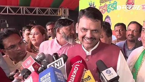 Dahi Handi Devendra Fadnavis