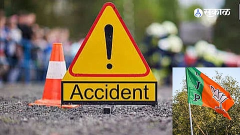 BJP Leader Mahavir Gudaj Dies In Belagavi Road Accident After Speeding Bike Hits Him On Mutaga Nilji Road