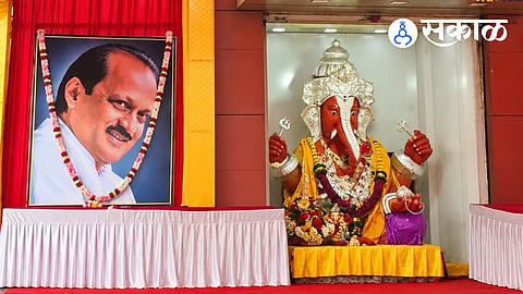 Ganeshotsav in Baramati feels different without Ajit Pawar.