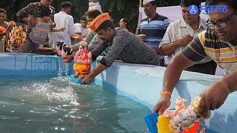 Pune Ganeshotsav 2026 53852 Ganesh Idols Immersed in Six Days While 68633 Kg Nirmalya Collected for Composting