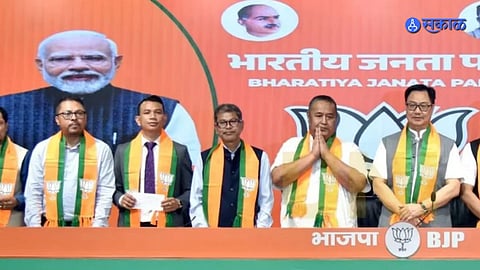 8 UDP MLAs Join BJP