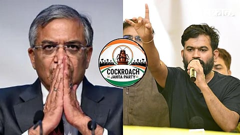 Gyanesh Kumar Resignation cockroch janata party