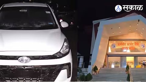 Weapons found in car at ambernath