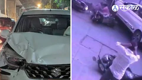 Former MP sudhir sawant Accident