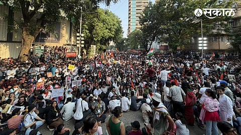 Aditya Thackeray CJP protest