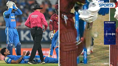 Gurnoor Brar Injury | Sherfane Rutherford Wicket | India vs West Indies 3rd ODI