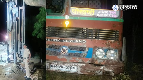 Administration's crackdown before boring! Machine seized at Waghnath in Mahagaon taluka.