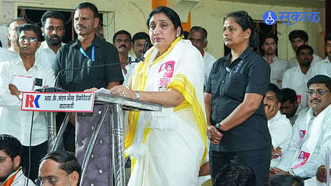 Sunetra Pawar Takes Dig at Opponents in Someshwar Election Says Stop Using Ajit Pawar Name and Show Your Own Merit