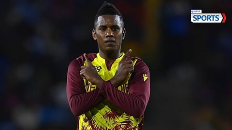 AKEAL HOSEIN 100TH T20