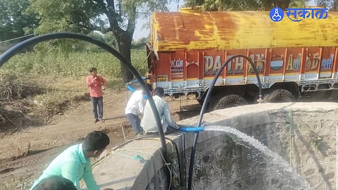 Jalna News Water Scarcity Hits Ambad Taluka Six Villages Receive Tankers and Four More Seek Urgent Relief from Drought