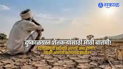 Maharashtra Drought Relief 2026 Farmers May Get Compensation Before Diwali Check Required Documents and Application Details
