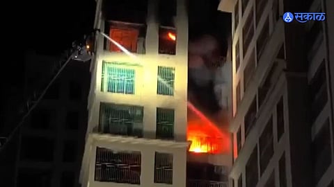 Imperial Heights Fire in Nalasopara