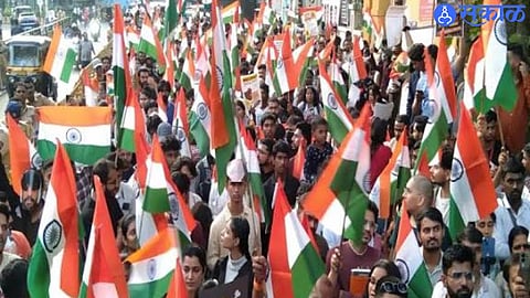 CJP Activists Hold the ‘Lahra Do Tiranga’ Protest Near the Pune District Collector’s Office