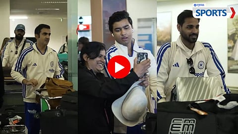 Team India Arrives in New Zealand for 5-Match T20 Series