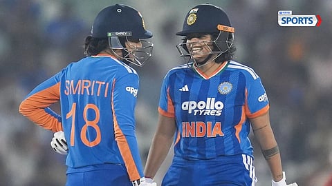 SMRITI MANDHANA SHAIFALI VERMA RECORD