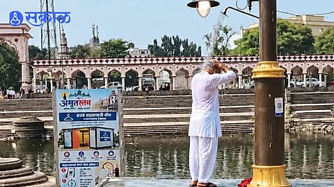 Indrayani River Pollution Alandi Launches Amrut Stambh Facility Offering Purified Water Bathing for Devotees at 20 Rupees