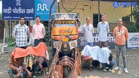 Nagpur Burglary Case, Wadhamna Company Theft, Six Suspects