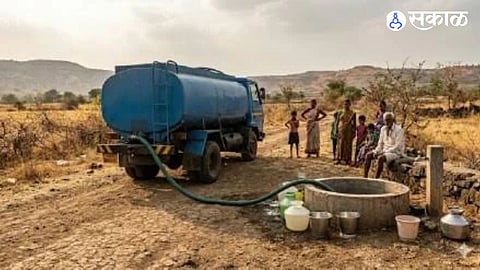 Maharashtra Water Shortage Ahilyanagar District Uses 200 Tankers to Supply Water to 1125 Habitations in 191 Villages