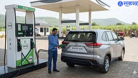 India has approved E100 ethanol fuel for compatible flex-fuel vehicles.