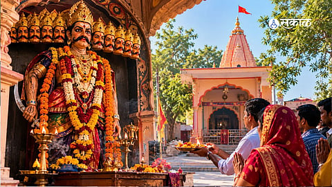 Greater Noida Village Temple Ravana Worshipped