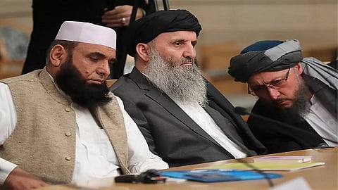 Afghan and Taliban