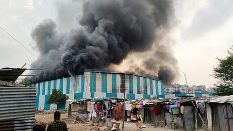 Ambegaon Garbage Depot Fire
