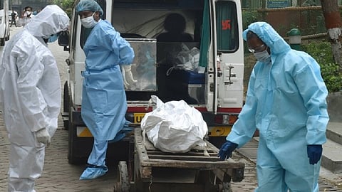 corona patient death registration is not in municipal corporation belgaum