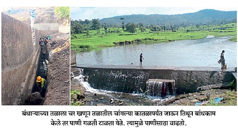Dam-Leakage