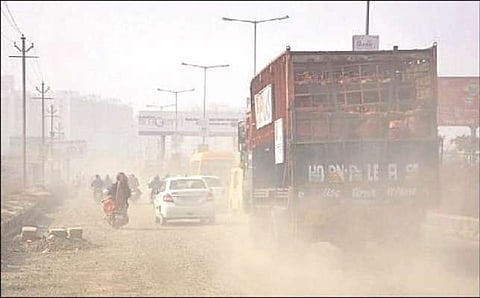 Smart City Solapuri citizens suffer from dust