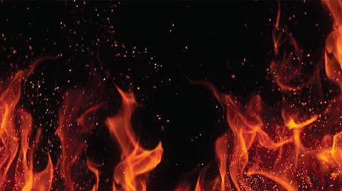 Three burned diesel blaze funeral 2 serious in hospital nagpur