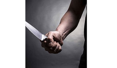 For minor reasons the young man attack on four people by knife