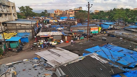 लक्ष्मी वसाहतीतील झोपडपट्टी.