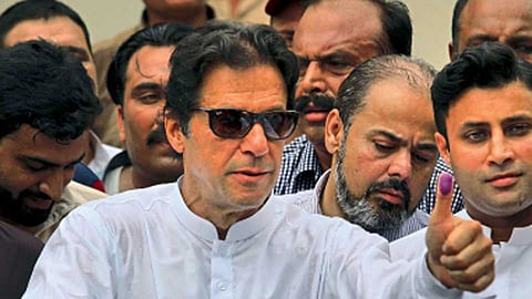 India is arrogant and negative says Imran Khan