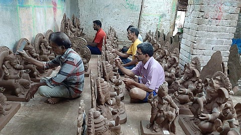 Problems of Ganesh sculptors konkan sindhudurg