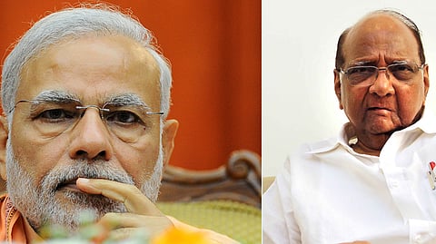Narendra Modi Sharad Pawar