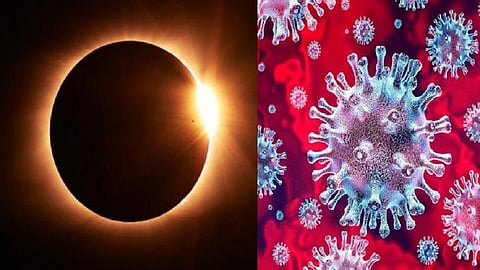solar eclipse and corona