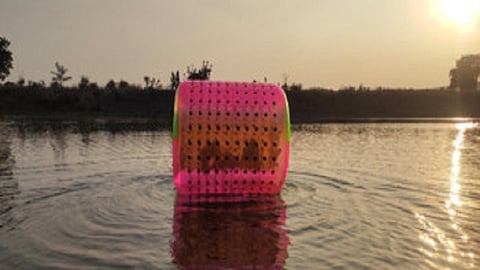 Zorbie Ball in Harisal Nature park in Melghat