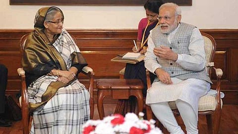 Narendra Modi, Sheikh Hasina