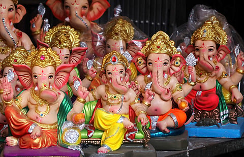 Plaster of Paris Ganesh Idol