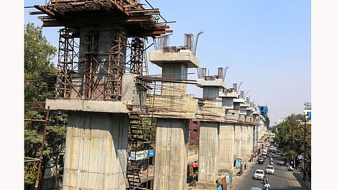 Pune Metro work