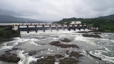 Rain stop in Khadakwasla dam area