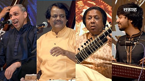 स्वरसागर संगीत महोत्सव : बहारदार संतूर, सतारवादनानं रसिक मंत्रमुग्ध