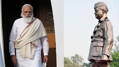 statue of Netaji Subhash Chandra Bose will erected at India Gate PM Narendra Modi