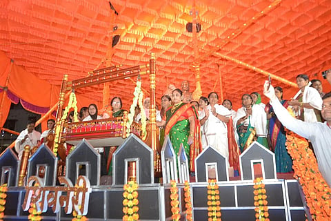 Shivjayanti in Solapur with great enthusiasm