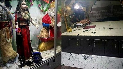 पाकिस्तानात हिंदू मंदिराची तोडफोड; ग्रंथही जाळले