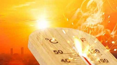 summer heat rising