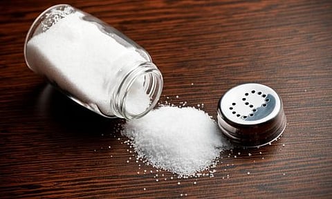 There is adulteration in salt