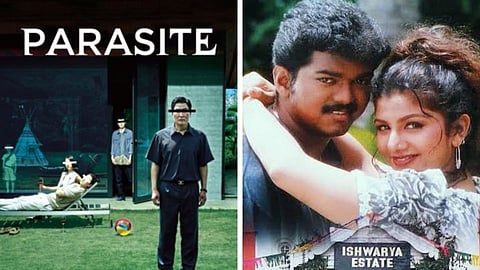 Parasite Is A Copy Of The 1999 Tamil Film Minsara Kanna says Twitter